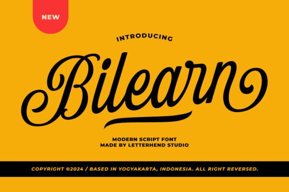 Bilearn Typeface: Elevate Your Brand Identity