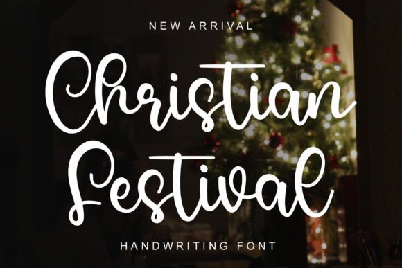 Christian Festival: The Elegant Script Font for Handmade Brands