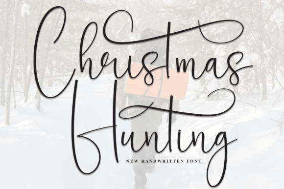 Christmas Hunting Font: A Designer's Take on Sweet Branding