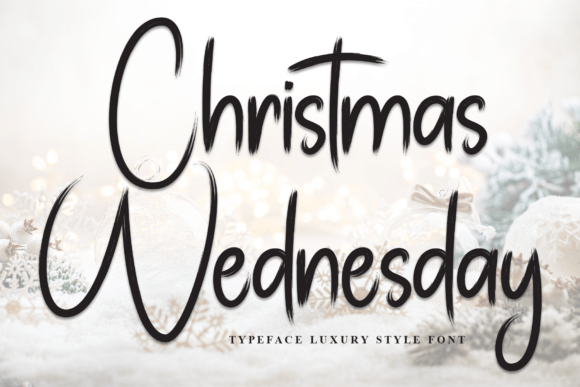 Christmas Wednesday: A Whimsical Font for Handmade Goods