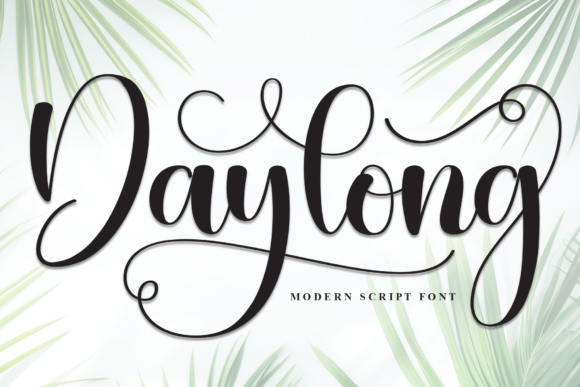 Daylong Font: Elevating Web Design with Elegant Script Typography