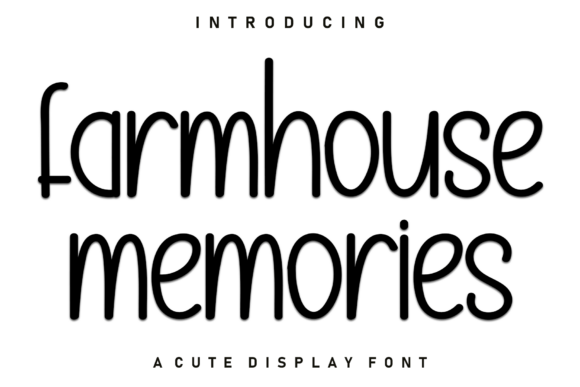 Designing with Farmhouse Memories: A Playful Script Font