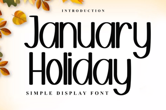 January Holiday: A Timeless Handwritten Font for Makers