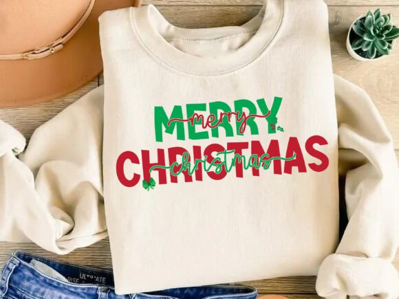 Merry Christmas Duo Font for Festive Campaigns