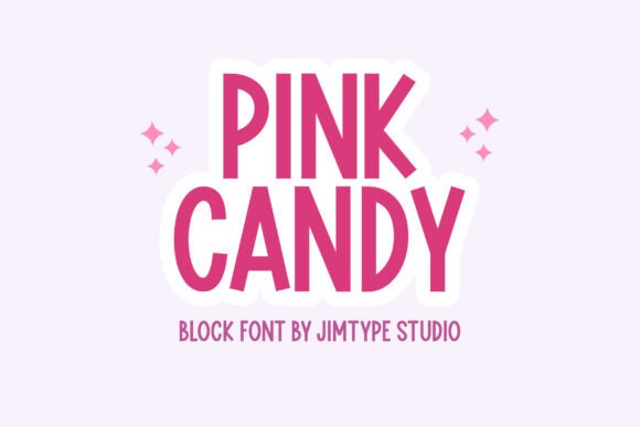 Pink Candy: A Playful Typeface for Memorable Branding