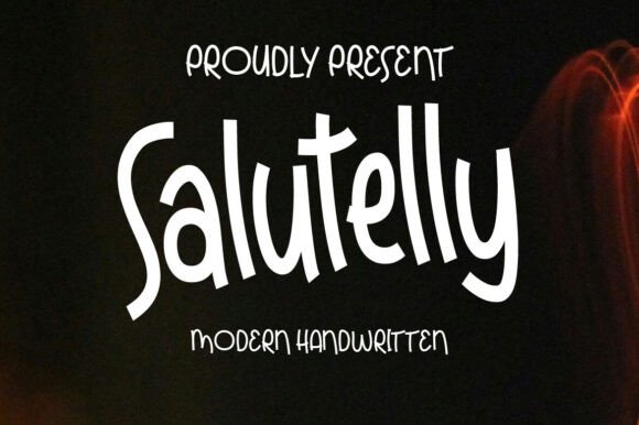 Saluetelly: The Handwritten Typeface Your Brand Needs