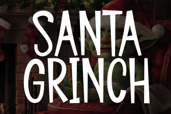 Santa Grinch: A Warm Script Typeface for Brand Identity