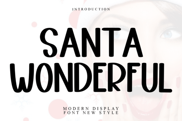 Santa Wonderful: The Handwritten Font for Makers