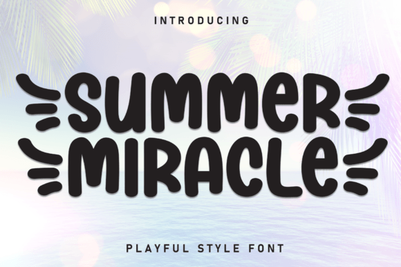 Summer Miracle: A Handwritten Font for Authentic Branding