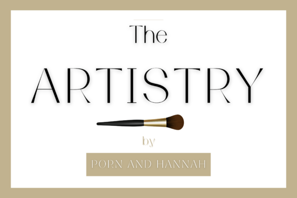The Artistry Font: A Handwritten Typeface for Small Business Branding