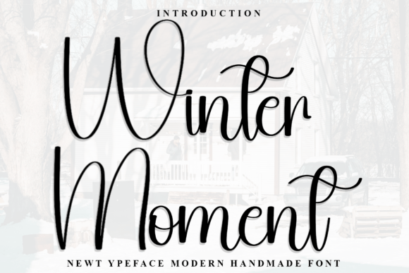 Winter Moment: A Script Font for Authentic Branding