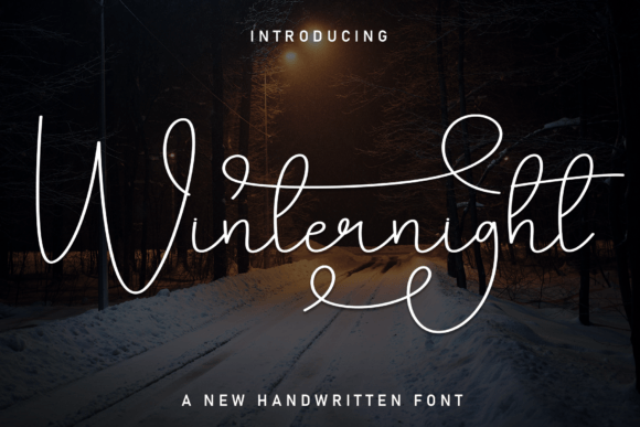 Winternight Font Review: Elevating Campaign Visuals